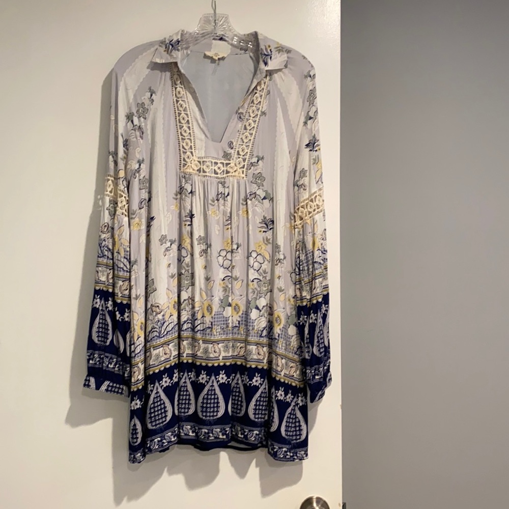 Boho, Collared dress!!